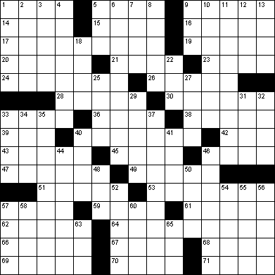 Daily Crossword - 16 December