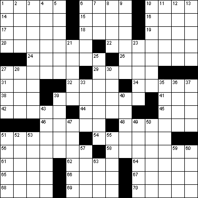 Daily Crossword 1 March