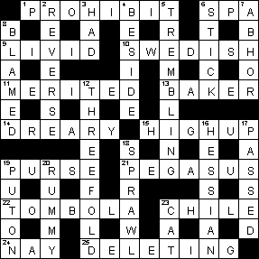 Daily Quick Crossword